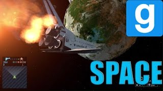 JOURNEY IN SPACE WITH A SPACE SHUTTLE (Garry's Mod)