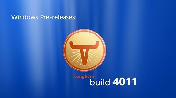 Windows Pre-releases: Windows Longhorn build 4011