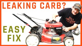 Famous Here's Why Your Lawn Mower Is Leaking Gas - Honda Style Net Worth