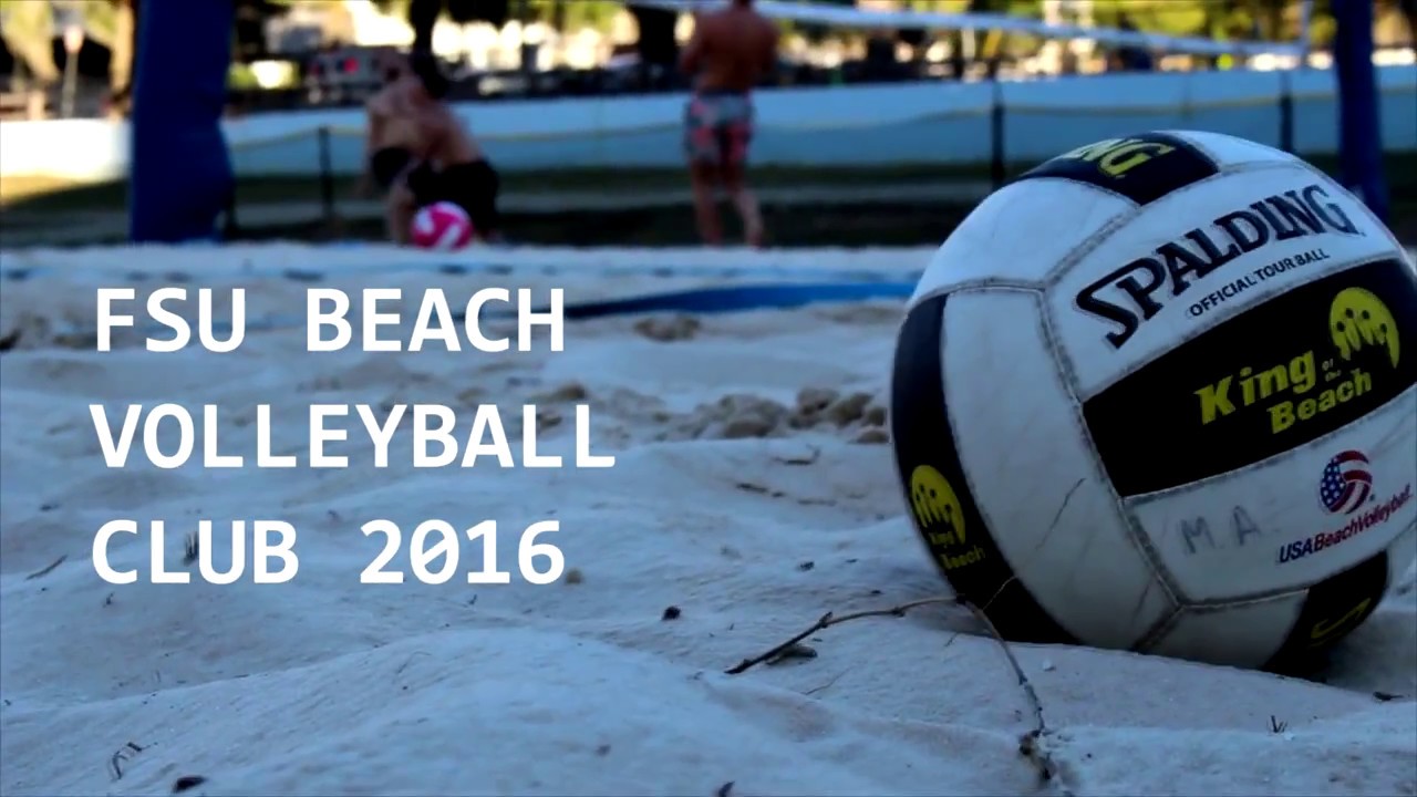 FSU Beach Volleyball Club Highlight Reel YouTube