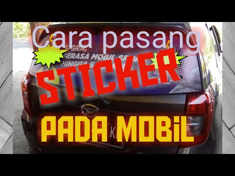 Video: Cara Memasukkan Kaca Belakang