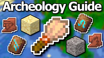 Ultimate Minecraft 1.20 Archeology Guide - Trail Ruins, Brush, Pottery Shards, Armor Trims & More!