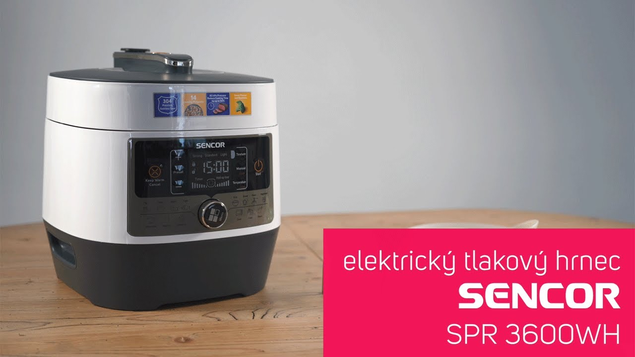 Electric Pressure Cooker, SPR 3600WH