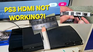 How to Fix PS3 HDMI Port Not Working   Clean PS3 to Stop Overheating & Loud Fan Noise