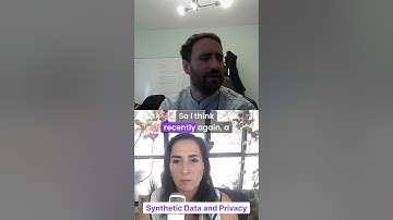 Synthetic data and privacy- AI