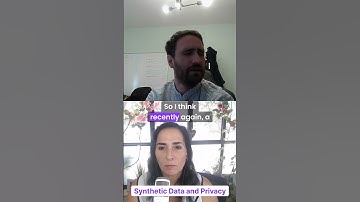 Synthetic data and privacy- AI