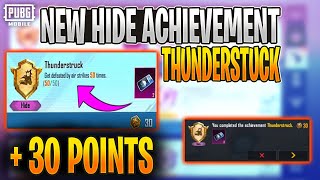 New Hidden Achievement - How To Complete Thunderstruck Achievement in Pubg Mobile