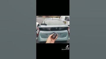 2018 Toyota Prius program new proximity smart key in all key lost situation