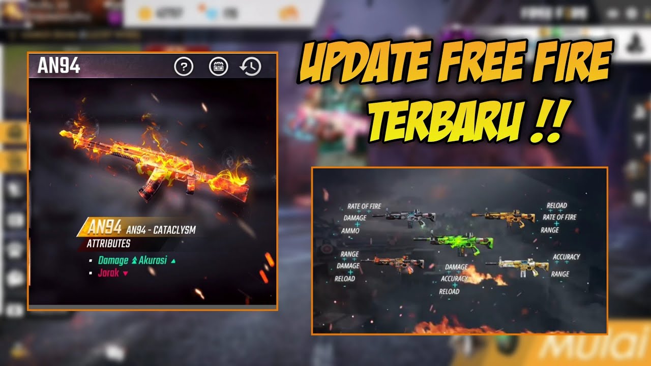 UPDATE FREE FIRE TERBARU !! SCAR EVOLUTION + AN94 CATACLYSM - Free Fire  Indonesia - 