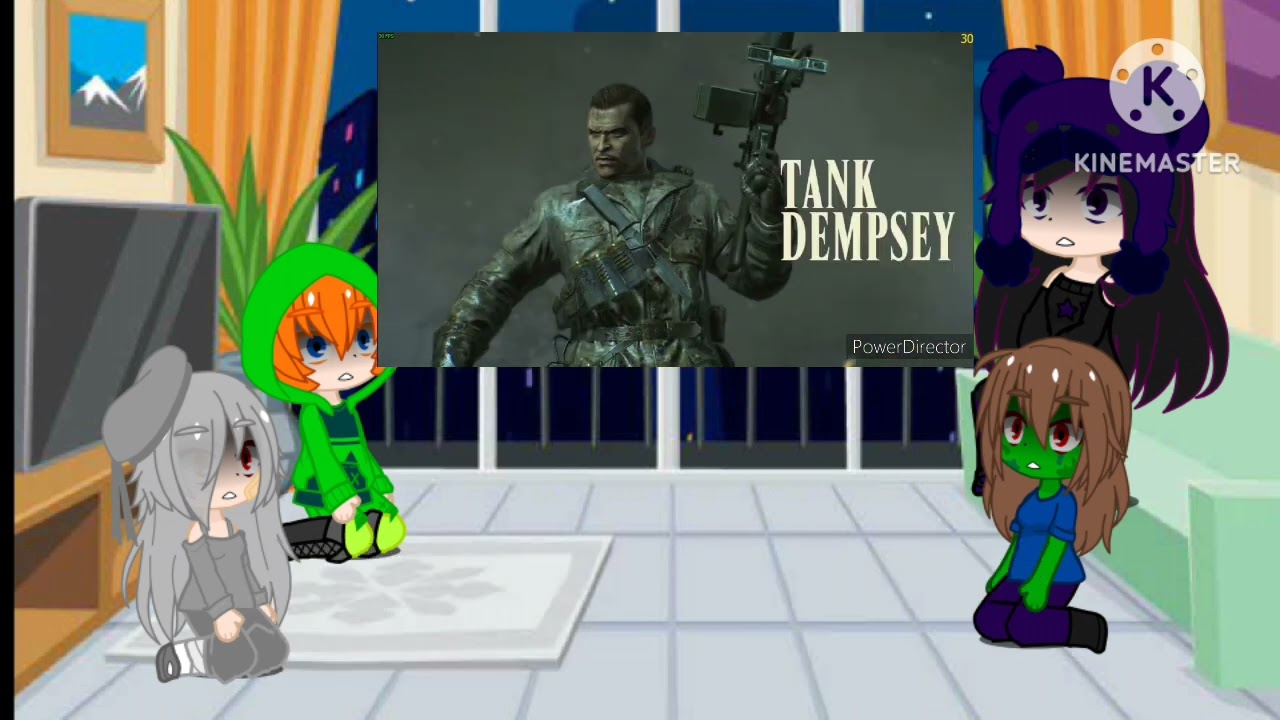 Реакция девочек из Майнкрафт на Call of duty black ops II zombies