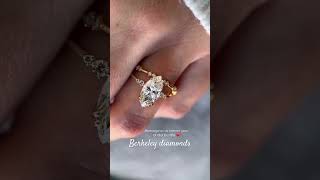 Marquise Cut Diamond Ring + Band ✨ Elegant & Eye-Catching! 💍 #shorts