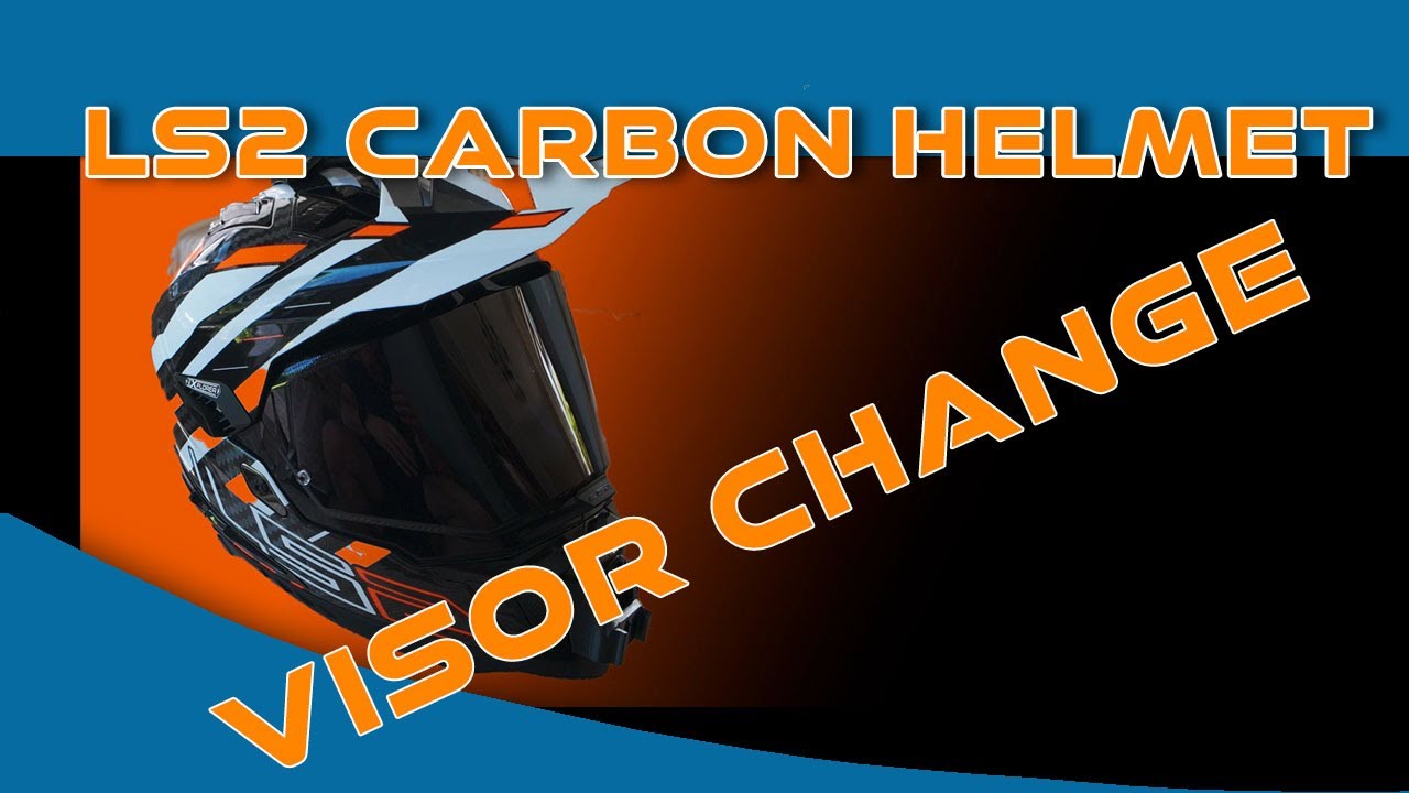 LS2 Explorer Carbon Visor Change: 2-Minute Easy Swap Tutorial