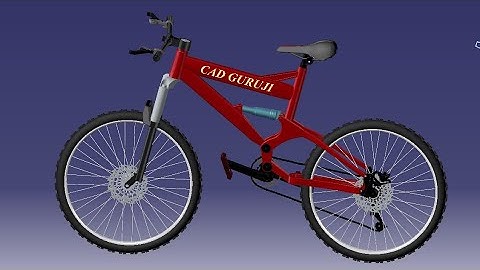 How to make Gear Bicycle CAD Model in CATIA V5 Part 5 | Assembly Design | #cadguruji