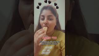 Haldiram Cream cone - worthy? | #ytshorts #firstimpressions #creamcone #fypシ #food