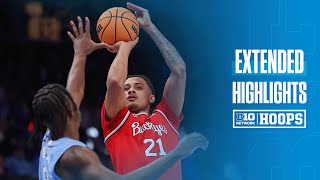 North Carolina vs. Ohio State | Extended Highlights | Big Ten Men's Basketball | 12/20/25