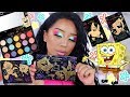 MAKEUP MONDAY | HIPDOT X SPONGE BOB MAKEUP COLLECTION REVIEW + FIRST IMPRESSIONS!  ohmglashes