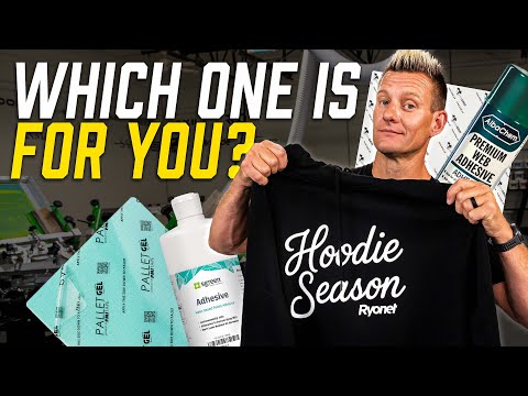 Which Screen Printing Adhesive Works Best for Hoodies? | Web, Water-Based, PrintGRIP, PalletGel
