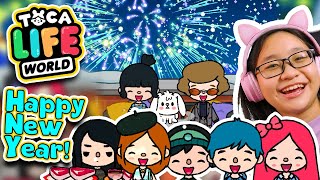 Toca Life World  Max Tries To Get a New Year's Kiss!!!