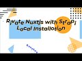 Rivate Nuxtjs with Strapi Template - Installation Video Tutorial