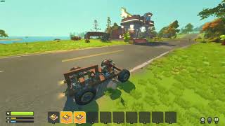 piston engine with drive, reverse, park, and neutral (scrap mechanic)