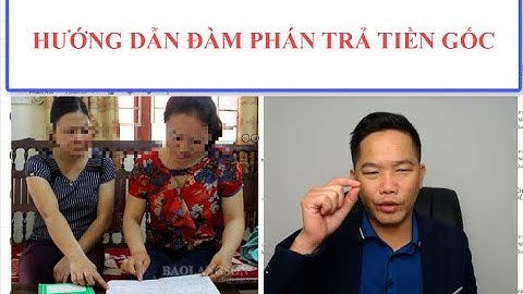 24/02: HƯỚNG DẪN ĐÀM PHÁN TRẢ TIỀN GỐC | Triệu Quang Hùng CFO