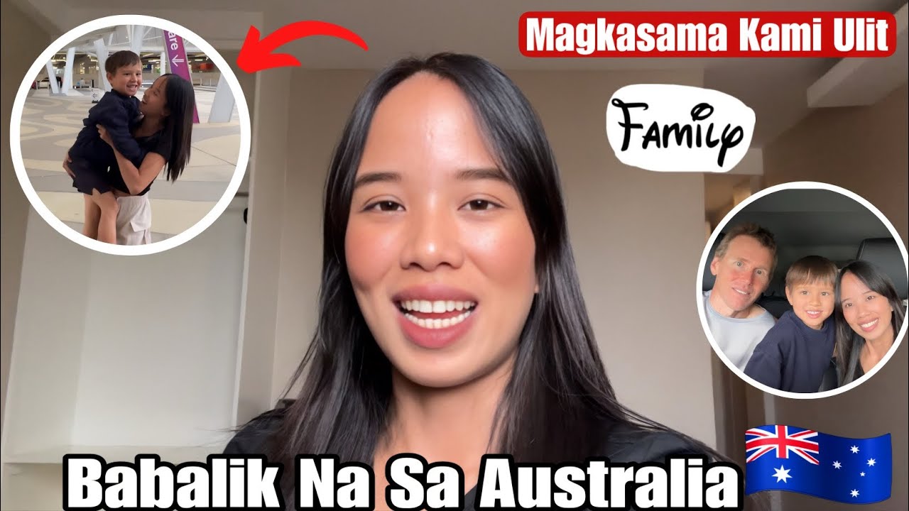 Ang Masayang Pagkikita Namin Ulit Ng Anak Ko At Asawa Ko 🥹Balik Buhay Australia 🇦🇺