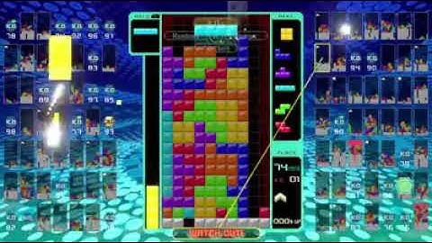 Tetris 99 bread and butter early game combo