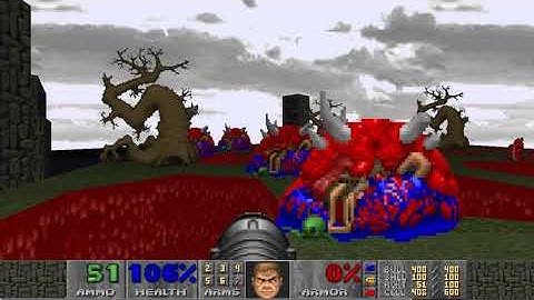 Doom 2 Tarakannik MAP 03 UV-MAX [TAS] in 7:03