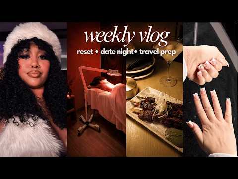 ✰ getting my life together before my trip ✰ productive reset, maintenance, errands & date night