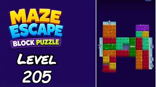 Maze Escape Level 205 Walkthrough