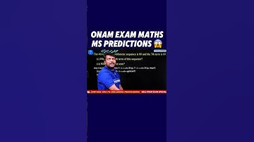 Maths വന്നു മക്കളെ 😌 | MS SOLUTIONS