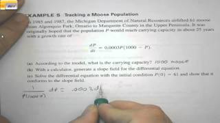 AP Calculus 7.5 Logistic Growth