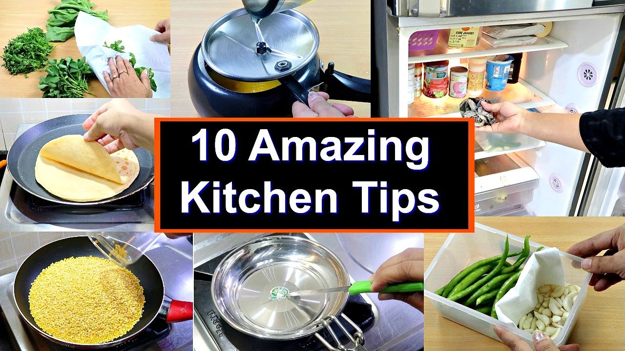 १० बहुत काम के किचन टिप्स जो आपने पहले नहीं सुना होगा | 10 Amazing Kitchen Tips | KabitasKitchen | Kabita Singh | Kabita