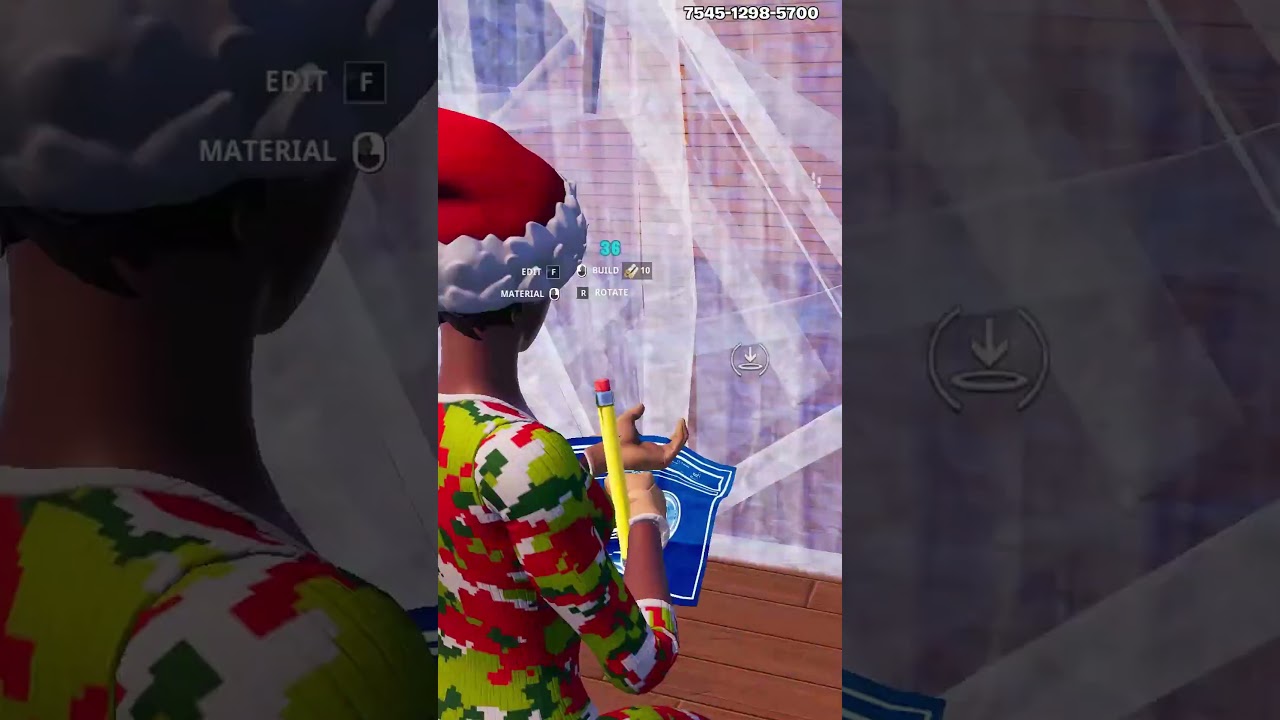 You won’t believe how I hit this clip on Fortnite 😳 #fortnite #funny #fortnitetiktok #fyp #rap