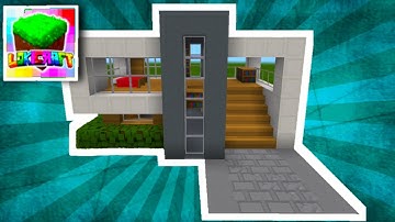 LokiCraft: How To Build A Small Modern House Tutorial