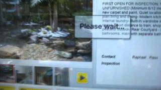 Behind window Interactive Touch display Real estate directory Part 2