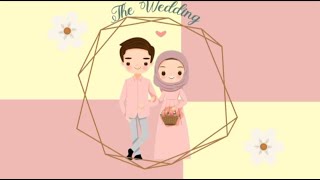 #3 gratis template undangan digital pernikahan kosong islami | wedding invitation