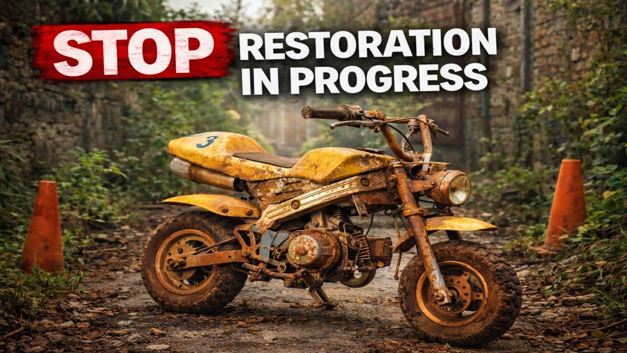 Restoration Mini Pocket Bike Honda | From Zero to Hero
