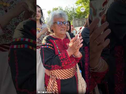 العرس الفلسطيني ضمن أسبوع التراث الثاني عشر في بلدة بيرزيت القديمة الروزنا