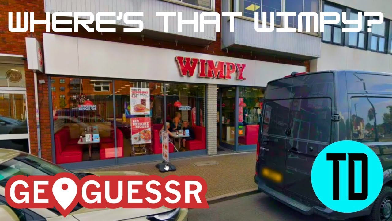 Can I find UK Wimpy restaurants? | GeoGuessr | Where's That...? #6 (Wimpy)