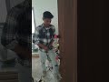 Door Handle Lock Hole Cutting 🔧 | Carpenter Smart Work #shorts#shorts #youtubeshorts #viralshorts