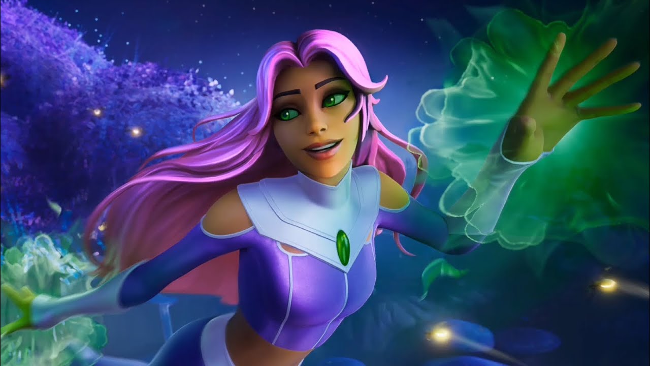 Starfire is now in Fortnite! (Starfire Set Trailer & Item Shop Showcase