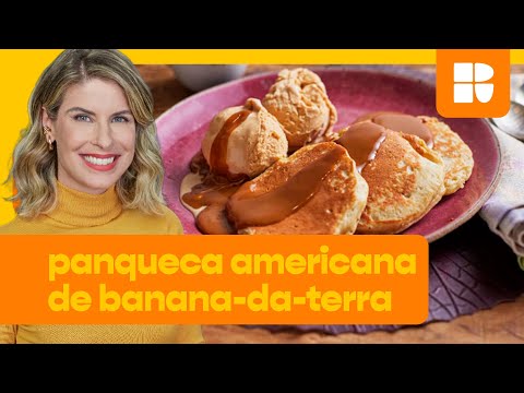 Panqueca americana de banana | Rita Lobo | Cozinha Prática