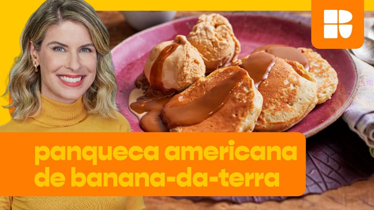 Panqueca americana de banana | Rita Lobo | Cozinha Prática