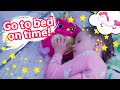 Go to bed on time! Educational video for kids with Dina