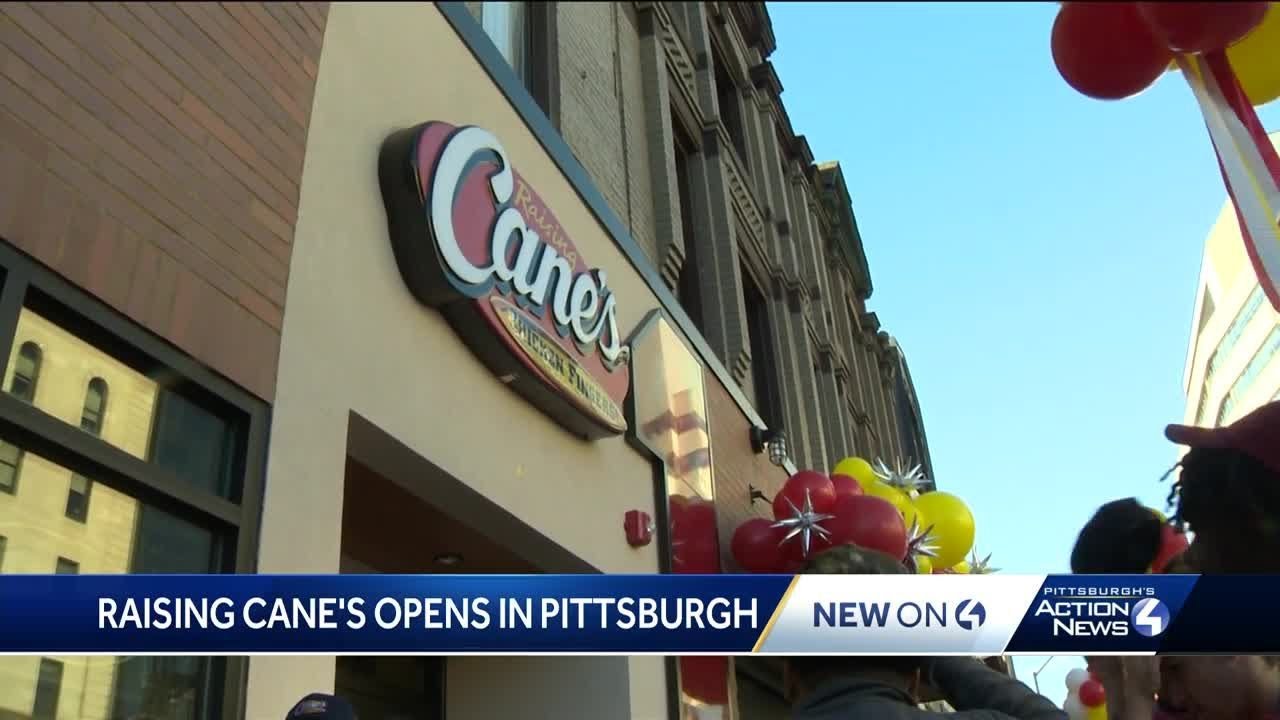 Raising Cane's opens in Pittsburgh YouTube