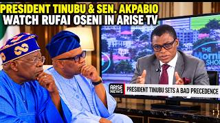 RUFAI OSENI DROPS BOMBSHELL ON TINUBU’S 21-DAY ABSENCE — CALLS AKPABIO’S NASS “RUBBER STAMP!”