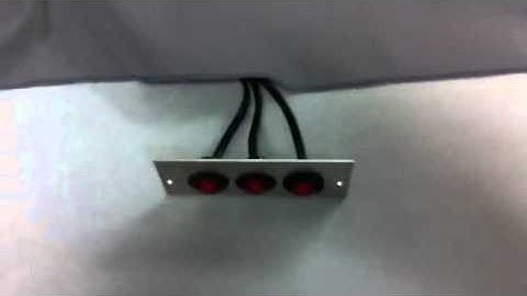 Red Triple LED Strobe Light Demo Video - TowMart.com