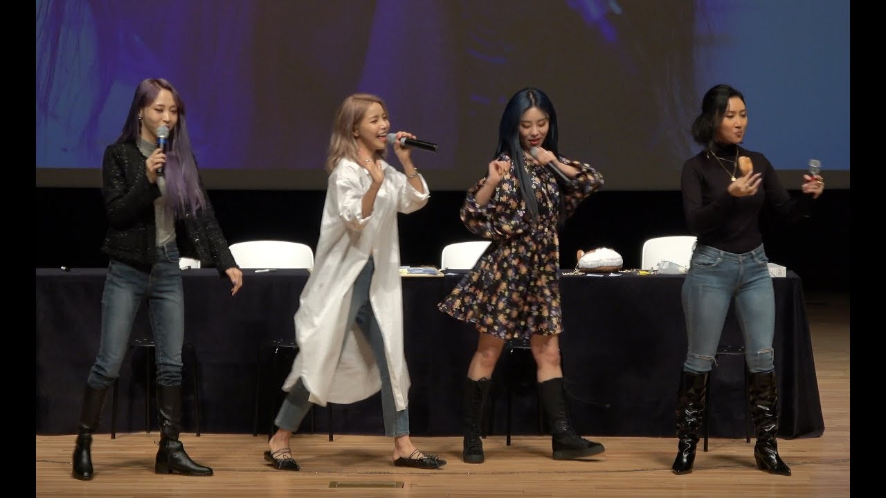 191201 마마무(MAMAMOO) - 2nd Full Album [reality in BLACK] 팬사인회 직캠(Full Cam)