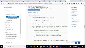 SignalR with JavaScript